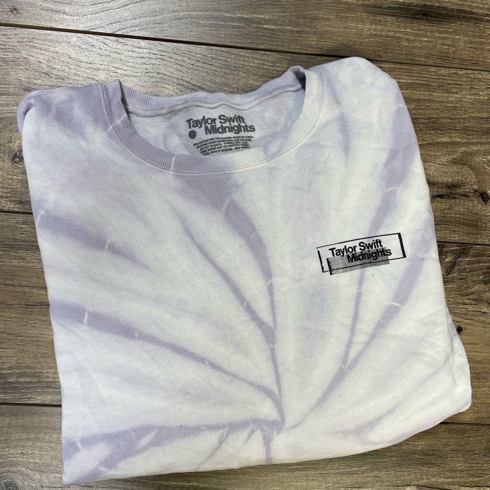 Taylor Swift "Midnights" Crew Neck Sweatshirt Size 2XL